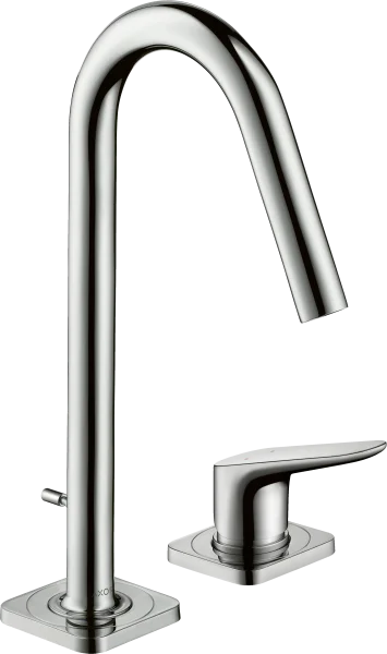 Axor Citterio M 2-hole Basin Mixer 160 With Pop-up Waste Stainless Steel