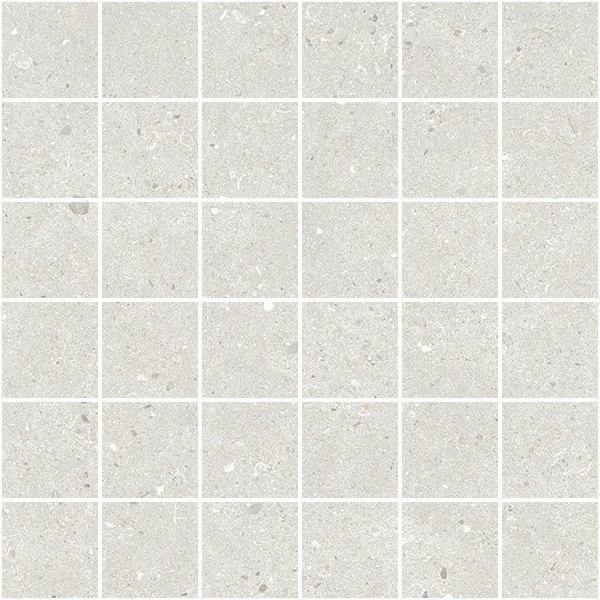 European Tiles Stone Grain White MOSAIC 30 X 30 Tile