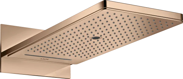 Axor Showersolutions Overhead Shower 250/580 3jet Polished Red Gold