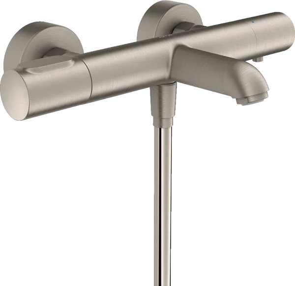 Axor Citterio M Thermostatic Bath Mixer For Exposed Installation Stainless Steel Optic