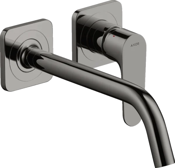 Axor Citterio M Single Lever Basin Mixer For Concealed Installation Wall-mounted With Spout 227 Mm And Escutcheons