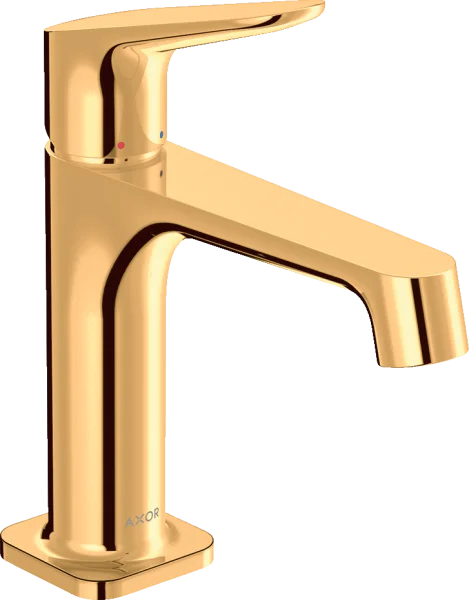 Axor Citterio M Single Lever Basin Mixer 100 With Waste Gold Polished