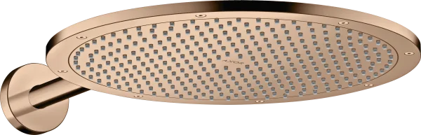 Axor Showersolutions Overhead Shower 350 1jet With Shower Arm Polished Red Gold