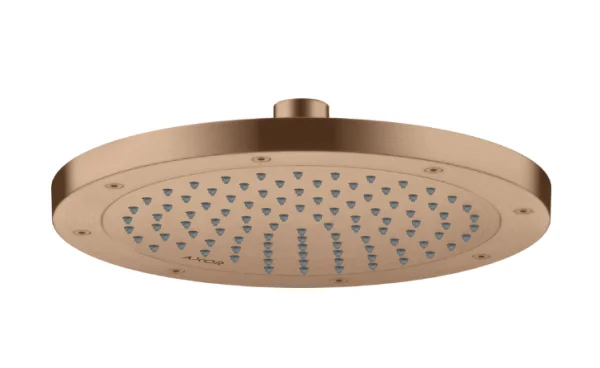 Axor Showersolutions Overhead Shower 245 1jet Brushed Red Gold