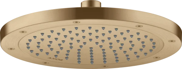 Axor Showersolutions Overhead Shower 245 1jet Ecosmart Brushed Bronze