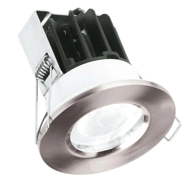 Aurora Aurora 240v M10 Led Alum Ip65 Fixed 10w Dimmable 600lm Fire Dl 4000k
