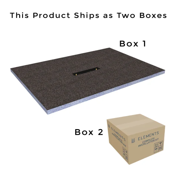 London Showers Em Shower Tray 14x9 Centre