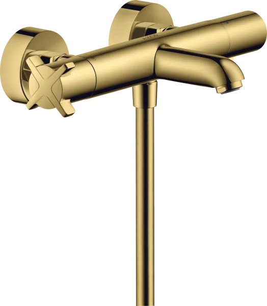 Axor Citterio E Thermostatic Bath Mixer For Exposed Installation Gold Polished