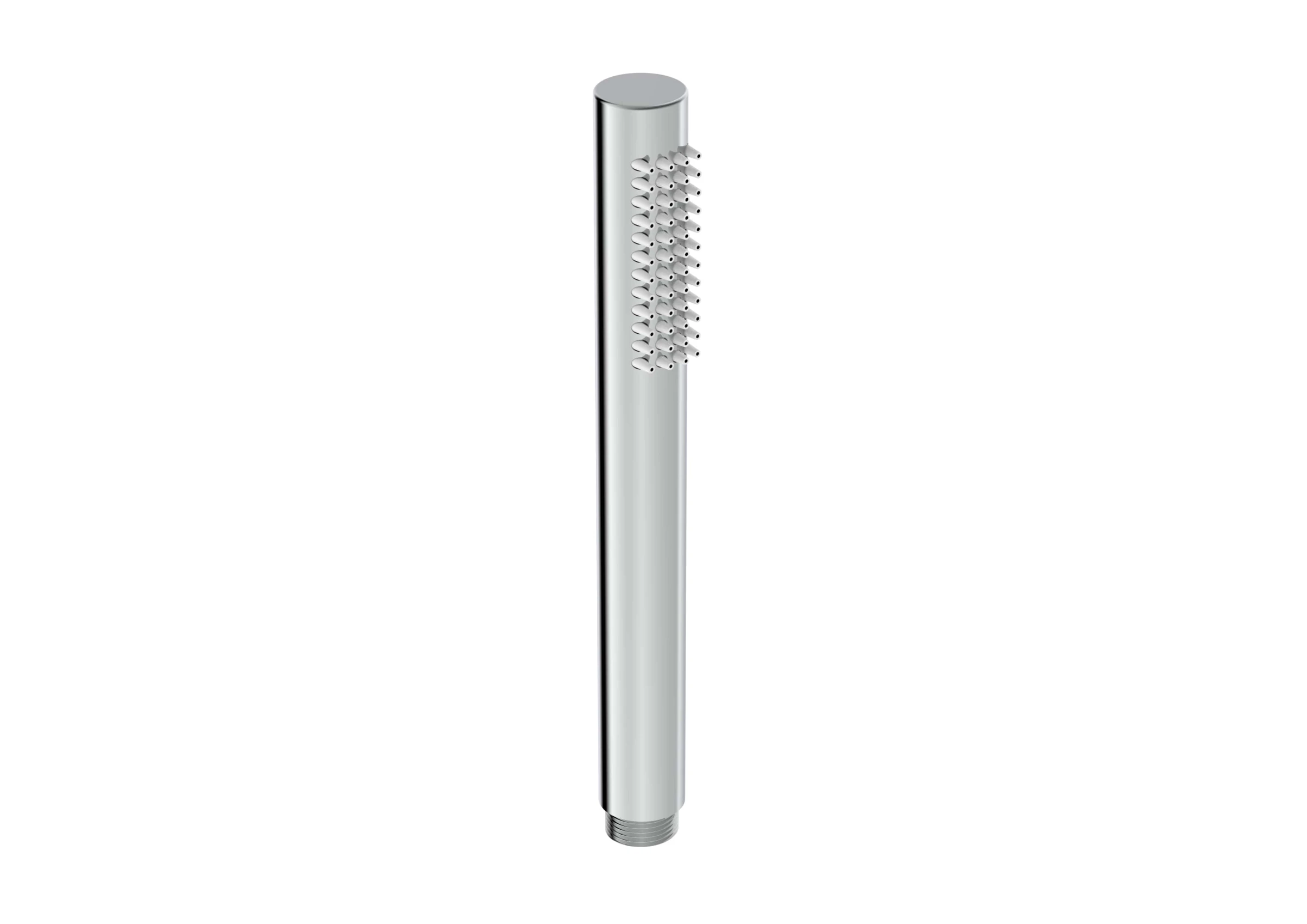 Saneux Cos Slim Round Shower Handset - Chrome