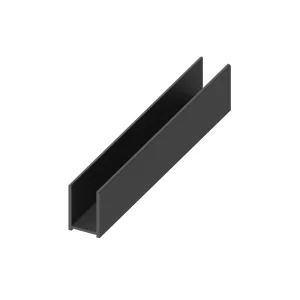 Abacus Glass Surface Channel Pack Black 10mm