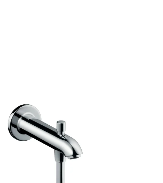 Hansgrohe Bath Spout 22.8 Cm With Diverter Valve Chrome