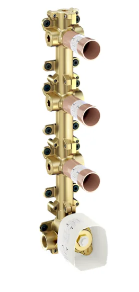Axor One Basic Set For Thermostatic Module For Concealed Installation For 3 Functions