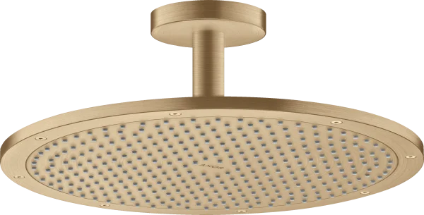 Axor Showersolutions Overhead Shower 350 1jet With Ceiling Connection Brushed Bronze