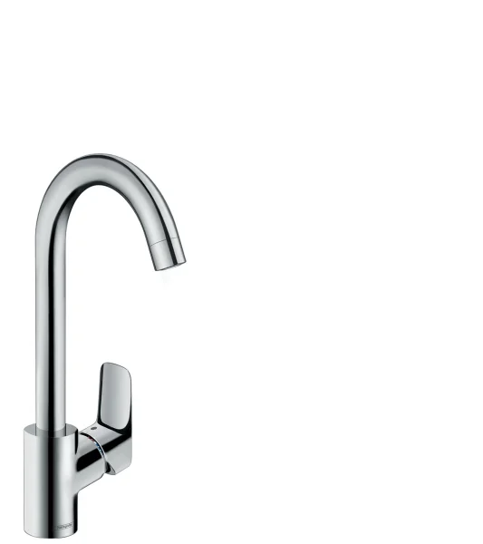 Hansgrohe Logis M31 Single Lever Kitchen Mixer 260 Ecosmart, Single Spray Mode Chrome