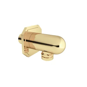 Crosswater Belgravia Traditional Wall Outlet Unlacquered Brass