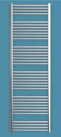 Bisque Deline Towel Radiator - Chrome Finish 1866mm X 600mm