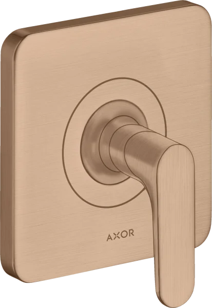 Axor Citterio M Shut-off Valve Finish Set With Lever Handle