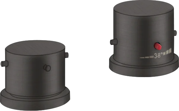 Axor Starck 2-hole Rim-mounted Thermostatic Bath Mixer With Zero Handles