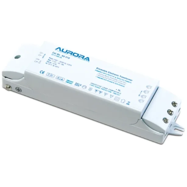 Aurora 12v 50-210w Dimmable Transformer product image - Image 1