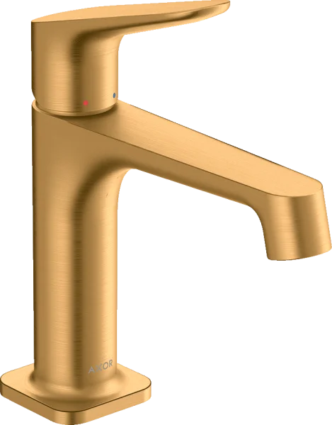 Axor Citterio M Single Lever Basin Mixer 100 With Waste Gold Brushed