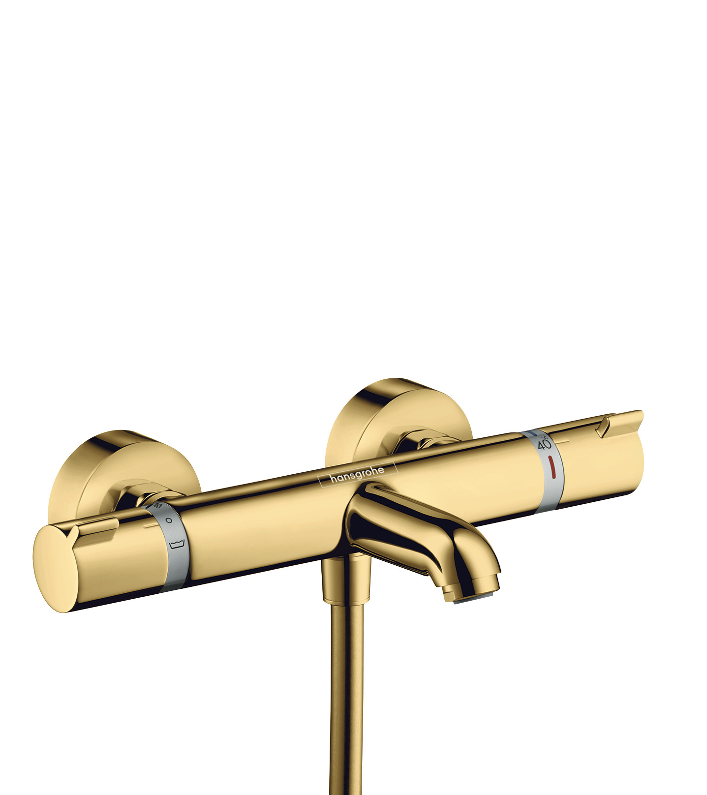 Hansgrohe Ecostat Comfort Thermostatic Bath Mixer For Exposed Installation