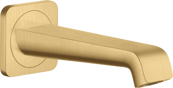 Axor Citterio E Bath Spout Gold Brushed