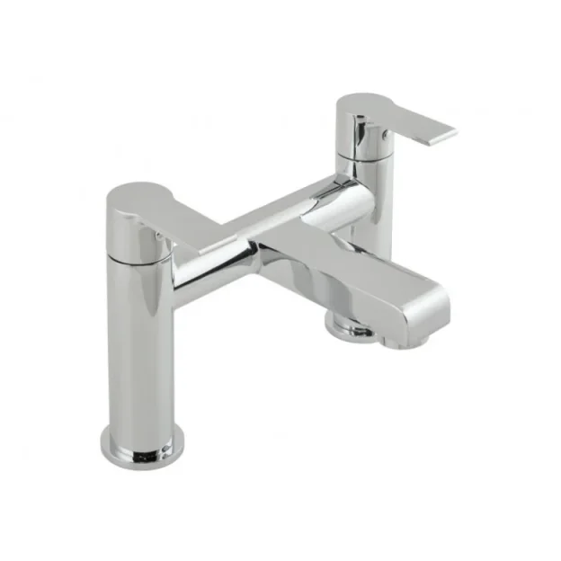 Vado Photon 2 Hole Bath Filler Deck Mounted Chrome product image - Image 1