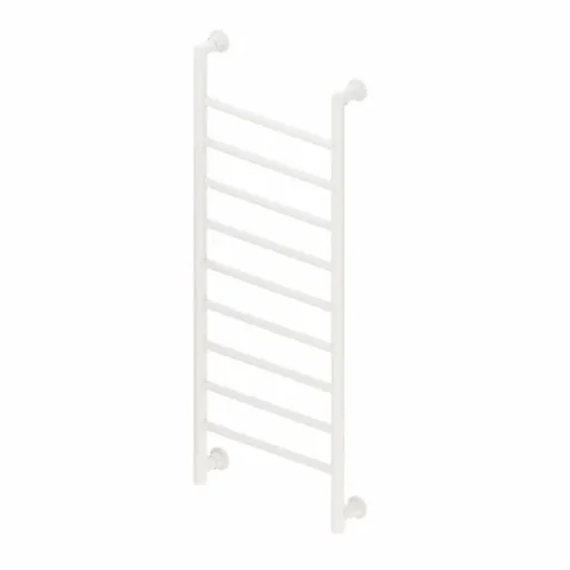Eastbrook Eshton 1200 X 500mm. Towel Rail Matt White product image - Image 1