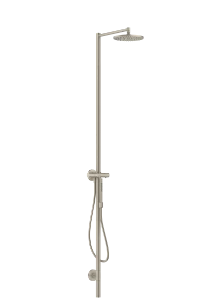Axor Starck Shower Column With Hand Shower Brushed Nickel
