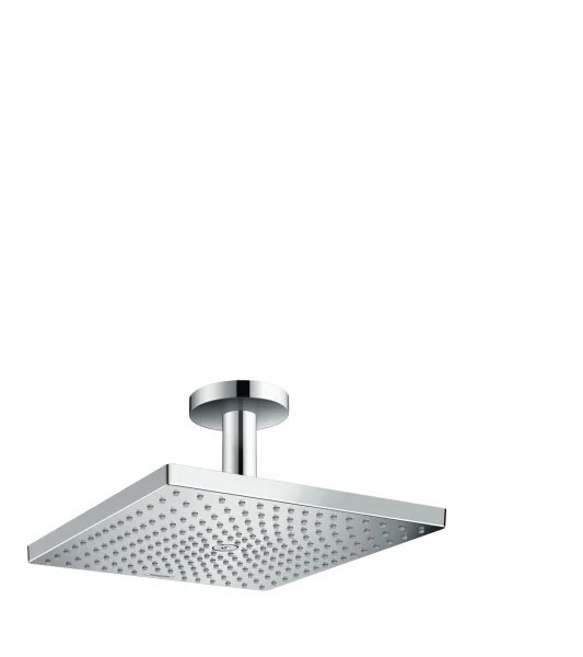 Hansgrohe Raindance E Overhead Shower 300 1jet Ecosmart With Ceiling Connector Chrome