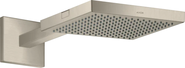 Axor Showersolutions Overhead Shower 240/240 With Shower Arm Brushed Nickel