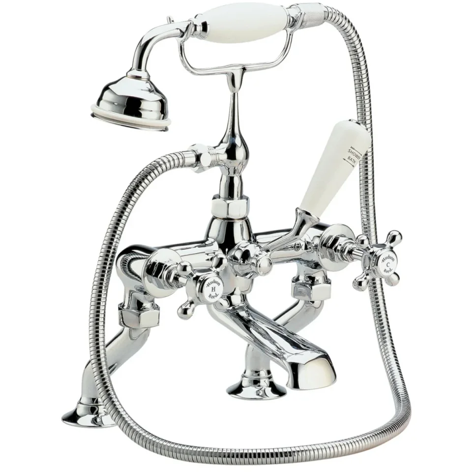 Hudson Reed Cp Topaz Deck Or Wall Mounted Bath Shower Mixer With Shower Kit product image - Image 1