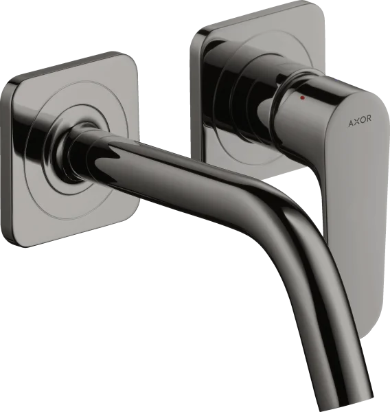 Axor Citterio M Single Lever Basin Mixer For Concealed Installation Wall-mounted With Spout 167 Mm And Escutcheons