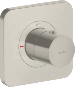 Axor Citterio E Thermostatic Mixer 120/120 For Concealed Installation Stainless Steel