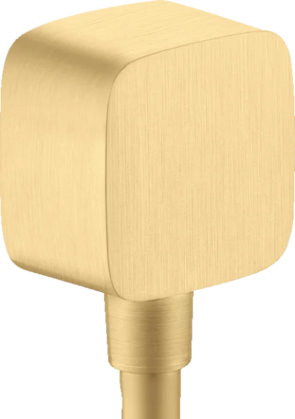 Axor Showersolutions Wall Outlet Softsquare Brushed Gold Optic