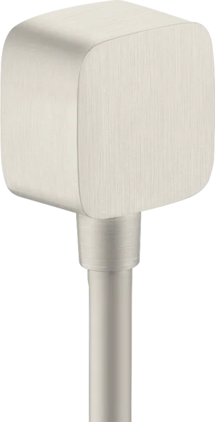 Axor Showersolutions Wall Outlet Softsquare Stainless Steel Optic