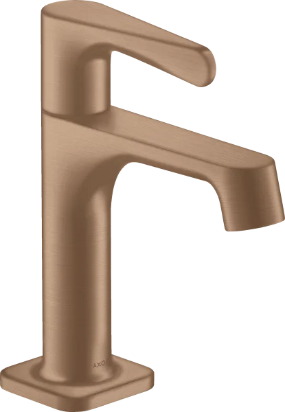 Axor Citterio M Pillar Tap Without Waste Brushed Red Gold
