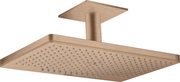 Axor Showersolutions Overhead Shower 460/300 2jet With Ceiling Connection Brushed Red Gold