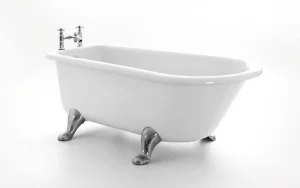 Royce Morgan Chillingham Luxury Freestanding Bath 1665 x 750mm White (Waste Included)
