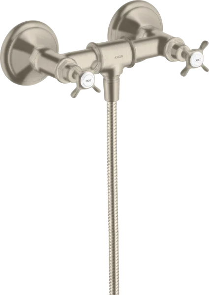 Axor Montreux Shower Mixers Exposed 240 X 180 X 155mm Nickel - Brushed