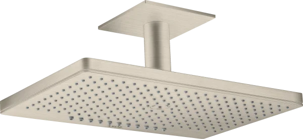 Axor Showersolutions Overhead Shower 460/300 2jet With Ceiling Connection Brushed Nickel