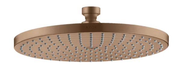 Axor Starck Overhead Shower 240 1jet Brushed Red Gold