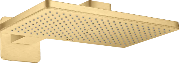 Axor Showersolutions Overhead Shower 460/300 1jet With Shower Arm And Softsquare Escutcheon Gold Brushed