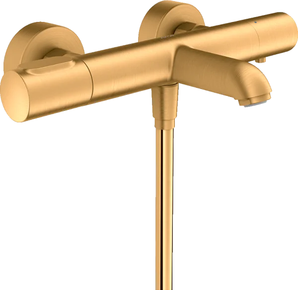 Axor Citterio M Thermostatic Bath Mixer For Exposed Installation Brushed Gold Optic