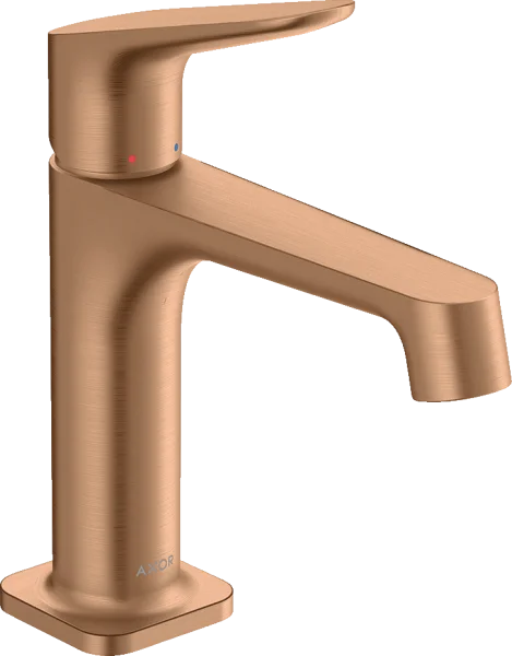 Axor Citterio M Single Lever Basin Mixer 100 With Waste Brushed Bronze
