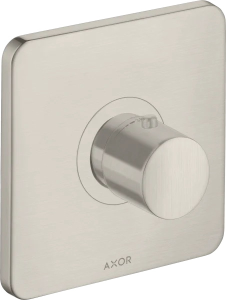 Axor Citterio M Thermostatic Mixer Highflow For Concealed Installation Stainless Steel Optic