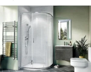 Crosswater Kai 6 Quad Single Door 1200x800 Silver