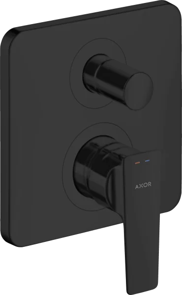 Axor Citterio E Single Lever Manual Bath Mixer For Concealed Installation Matt Black
