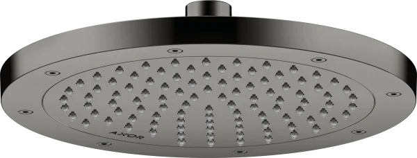 Axor Showersolutions Overhead Shower 245 1jet Ecosmart+ Polished Black Chrome
