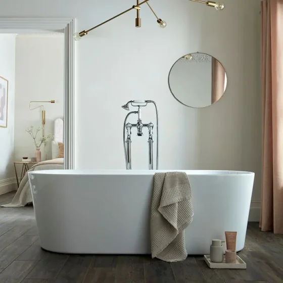 Bc Designs Viado Bath 1680 X 740 (waste Included) White product image - Image 1